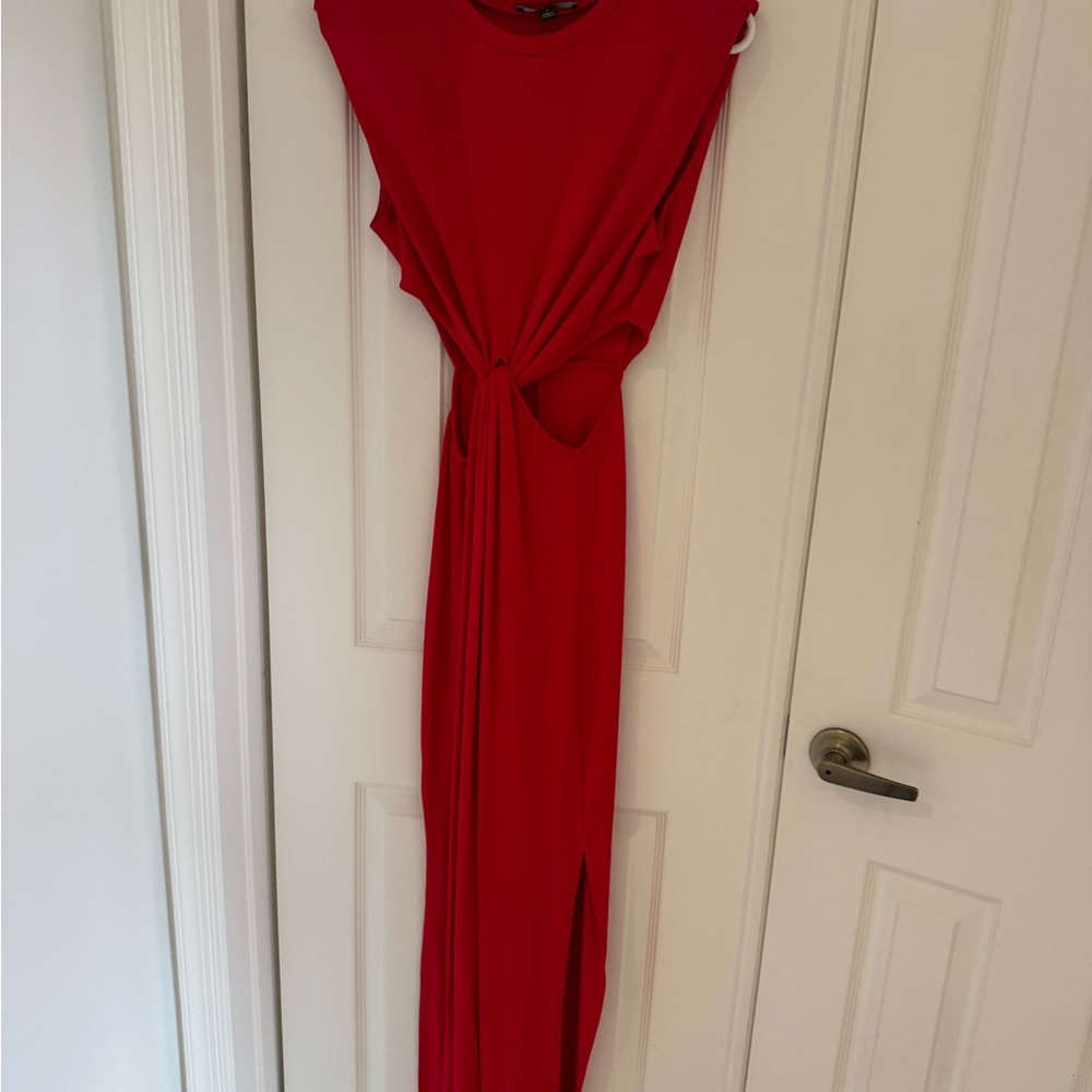Elegant Red Women's Dress
